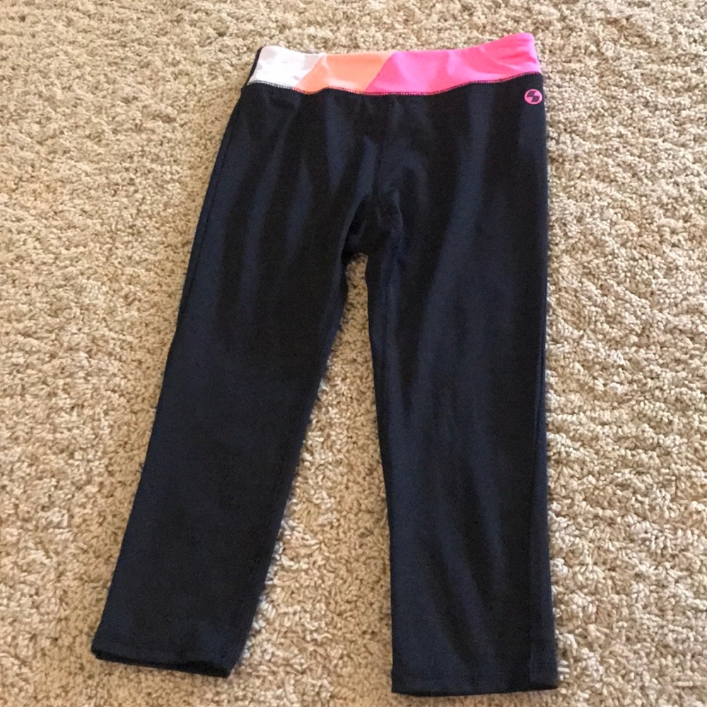 Girls Capri leggings, size 7/8